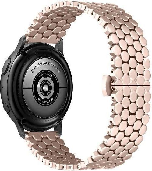 Produktbild Beline pasek Watch 20mm Metal Honeycomb różowo-złoty /rosegold box