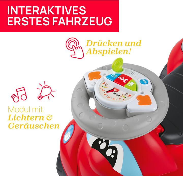 Actual product image Chicco BILLY 2 IN 1 RED