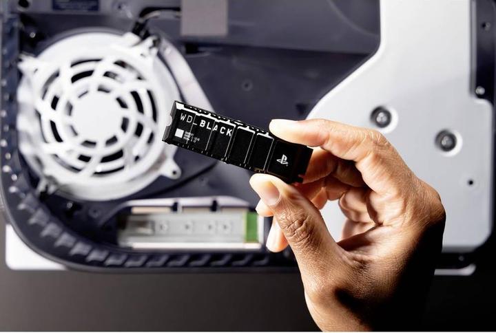 Immagine prodotto WD Black SN850P mit Heatsink für PS5 powered by SANDISK (1000 GB, M.2 2280)