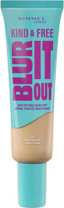 Rimmel London Kind & Free Blur It Out Mattifying Skin Tint (150 Rose Vanilla)