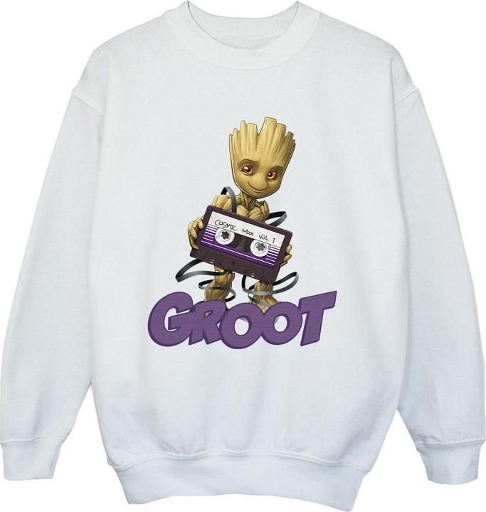 Produktbild Guardians of the Galaxy Groot Casette Sweatshirt Jungen (116)
