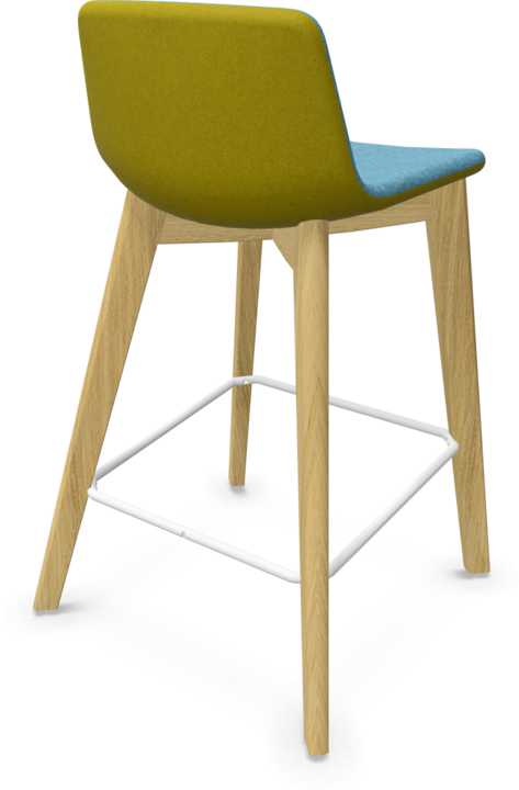 light blue melange, Ash natural light grey stained, Mustard