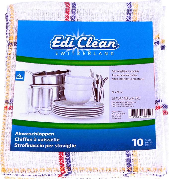 Produktbild Edi Baur Abwaschlappen (10 Stk.)