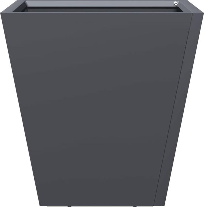 Produktbild vidaXL Pflanzkübel Blumentopf Blumenkübel Pflanzgefäss Pflanztopf Anthrazit Stahl