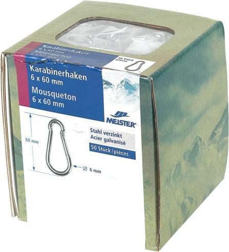 Produktbild Meister Karabinerhaken