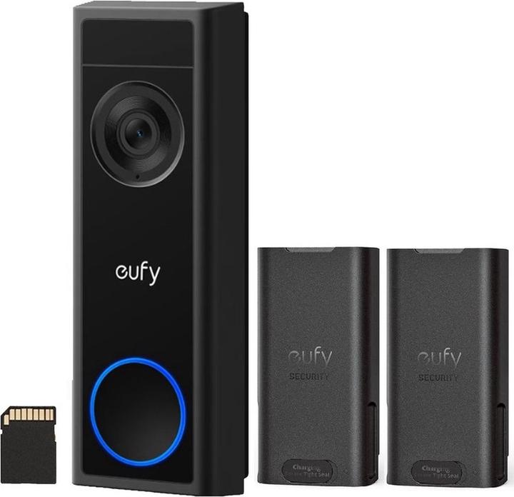Image du produit eufy Security C31 Video Deurbel- 2K Resolutie - Nachtzicht - Draadloos/Batterij + (Funk)