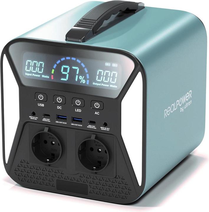 Image du produit RealPower Powerstation PS-500C 500 watts (483.80 Wh, 5.60 kg)