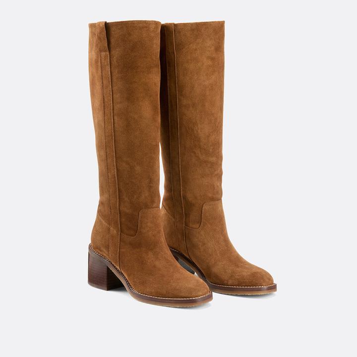 Image du produit La Redoute Collections Bottes en daim (40)