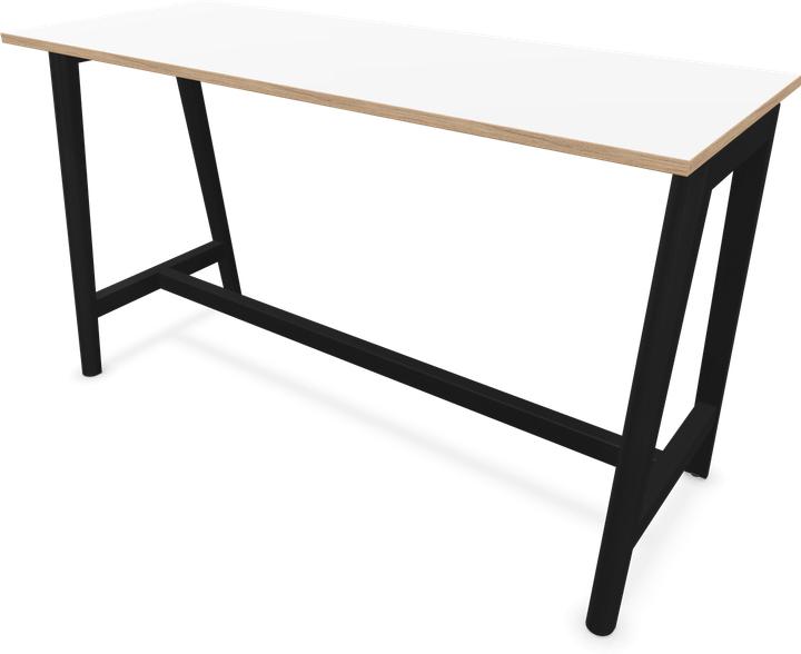 Wood | Ash stained black, White