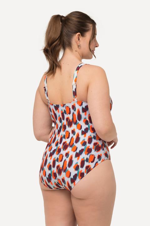 Immagine prodotto Ulla Popken Costume da bagno con fantasia e coppe morbide estraibili (62)
