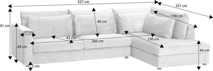 Produktbild Johann Jakob Apollo (Ecksofa)