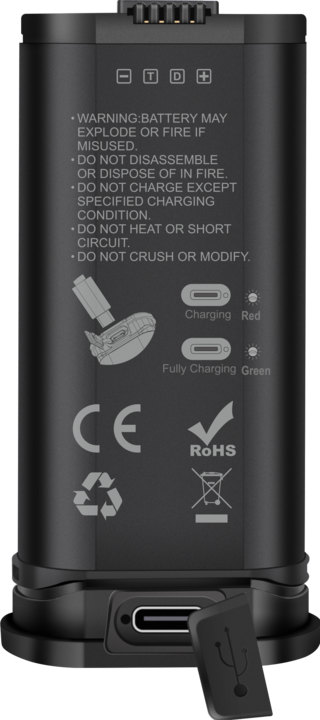 Actual product image Olight Battery Pack 3500 mAh for Allty 2000