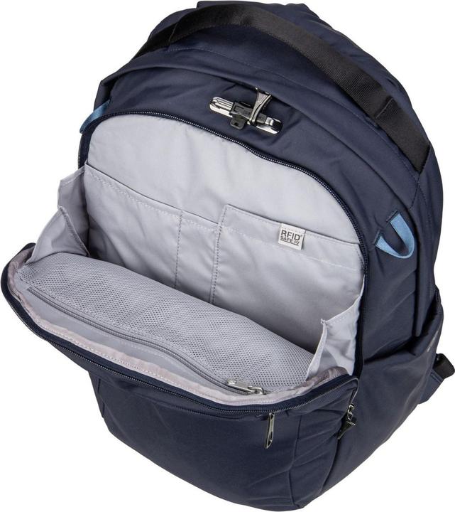 Produktbild Pacsafe RFIDtec 50 RFID-blocking Compact Bi-fold Wallet blue (26 l)