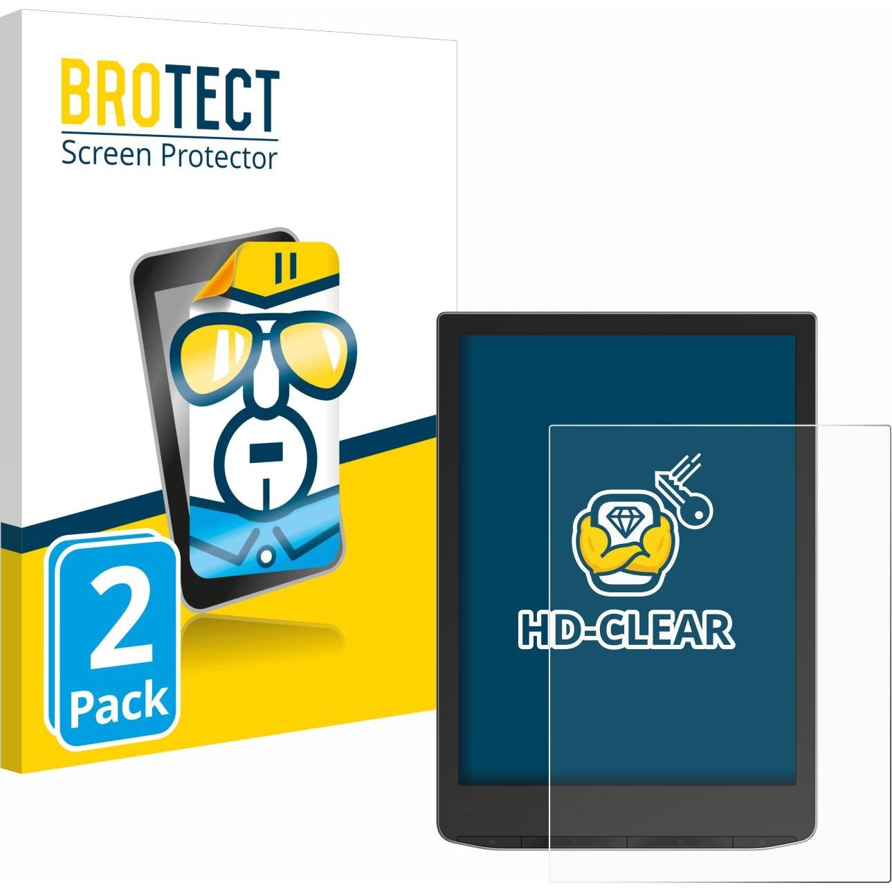 BROTECT Schutzfolie Displayschutz Klar, eReader Zubehör, Transparent