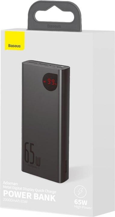 Produktbild Baseus Adaman Series (20000 mAh, 65 W, 74 Wh)