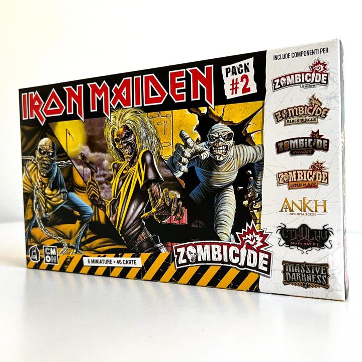 Asmodée Zombicide 2a Ed. - Iron Maiden Pack 2 (Italienisch)