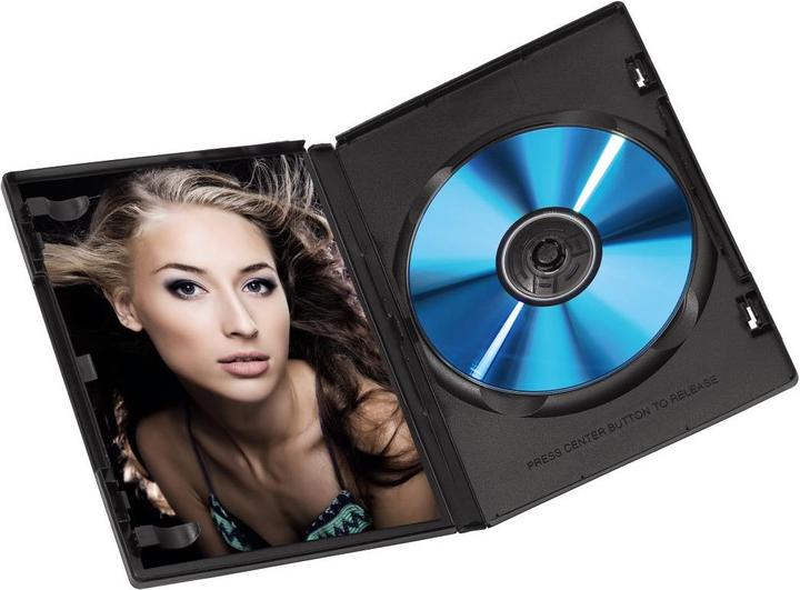 Productafbeelding Hama DVD Lege Hoesjes, 5-Pack, Jewel Case Zwart