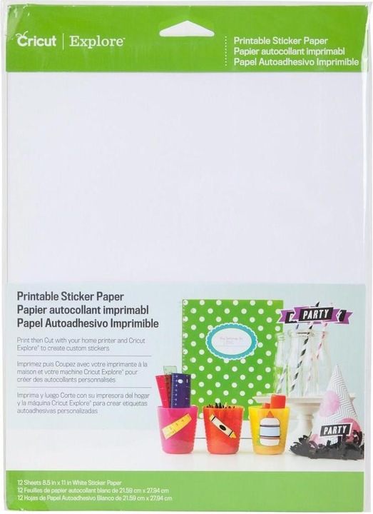 Cricut Stickerpapier