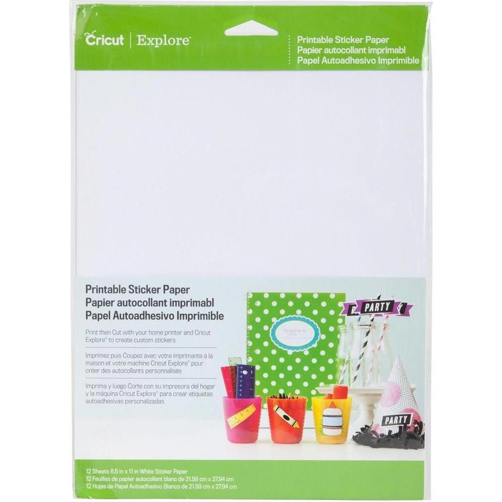 Cricut Stickerpapier