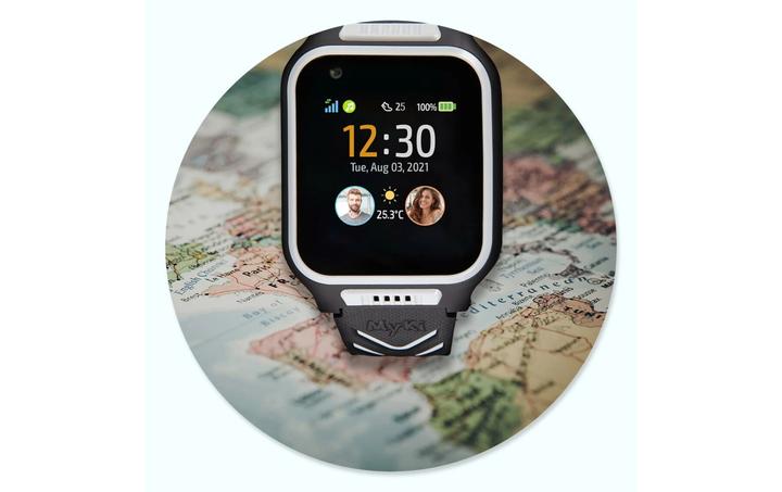 Produktbild Shelly Smartwatch 4 Schwarz/Grau (41 mm, 4G)