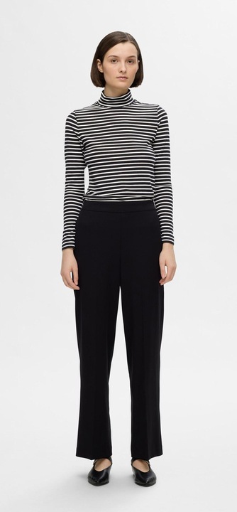 Produktbild Selected Femme Gestreiftes Oberteil mit langen Ärmeln (L)
