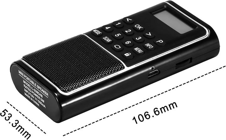 Actual product image Radioddity Tragbares DAB-Radio RD23 (DAB+, Bluetooth)