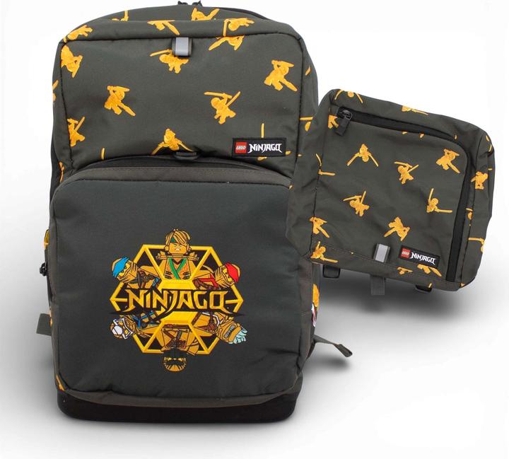 Productafbeelding BBM LEGO - Optimo Plus Schooltas - Ninjago Team Golden (20213-2204) (20 l)
