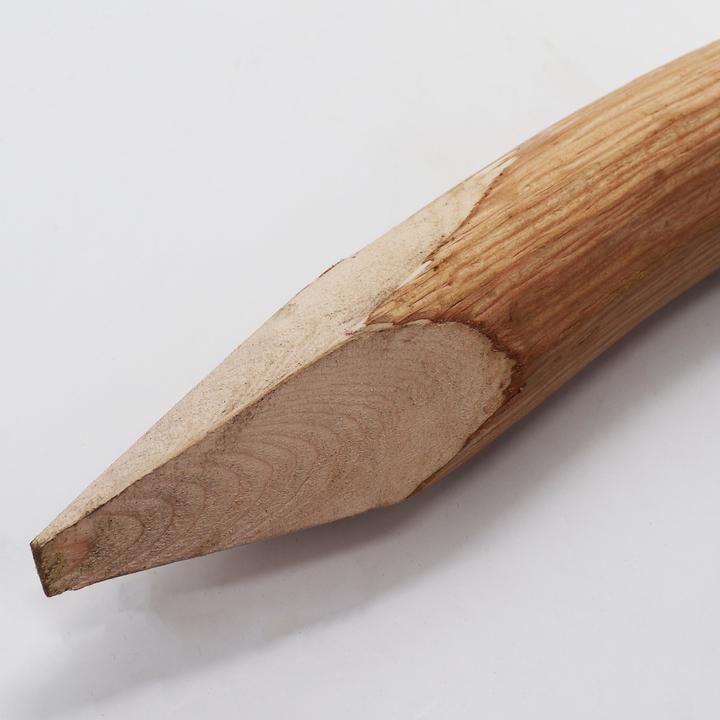 Actual product image Aquagart 30 Holzpfosten für Staketenzaun 1,5m I Durchmesser 6-9cm I Zaunpfosten aus Haselnuss I Zaun-Pfahl