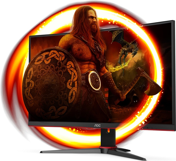 Actual product image AOC C24G2AE/BK (1920 x 1080 pixels, 23.60")