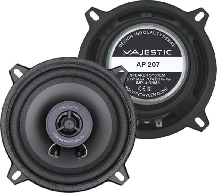 Produktbild Majestic Neu AP-207 1-Weg 120 W Oval Autolautsprecher (120 W)