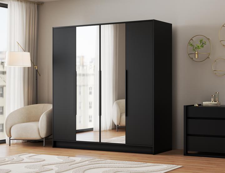 Produktbild ADRK Furniture Lunara 200 Drehtürenschrank (200 x 51 x 200 cm)