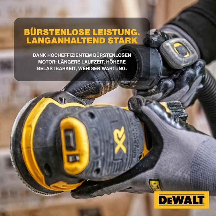 Productafbeelding DeWalt DCW210NT-XJ (Excentrische schuurmachine, 210 W)