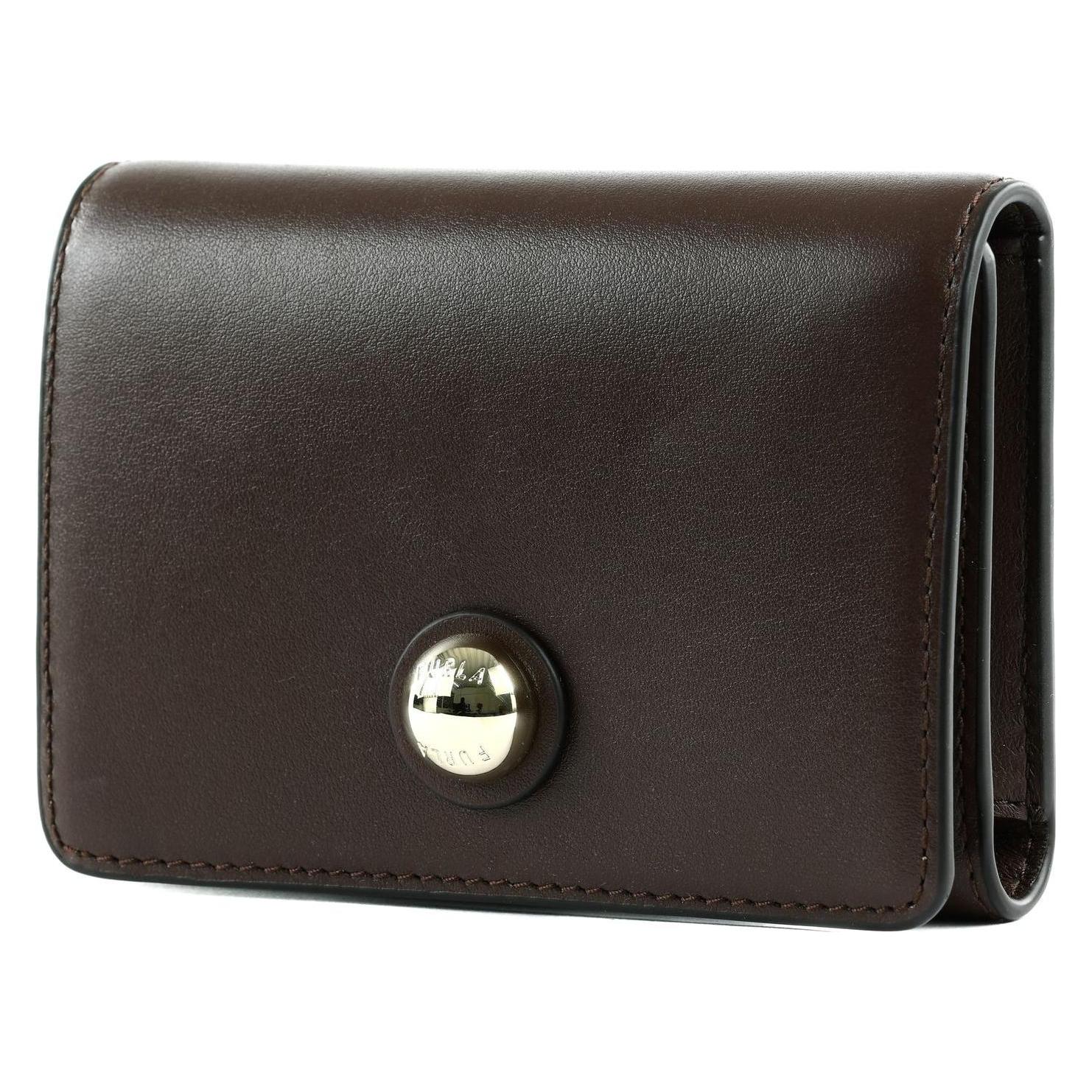 Furla, Damen, Portemonnaie, Sfera Compact Wallet, Braun