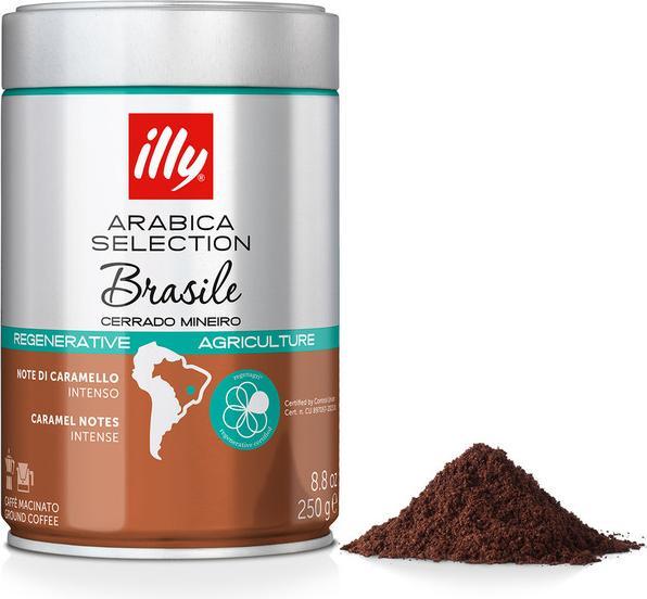 Actual product image Illy Brazil Cerrado Mineiro (Medium roast, 250 g)