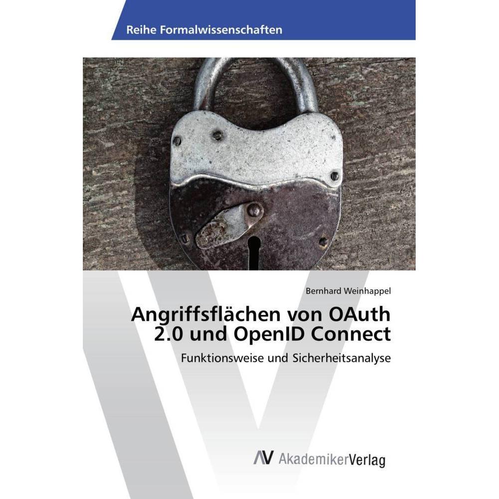 Angriffsflächen von OAuth 2.0 und OpenID Connect, Fachbücher von Bernhard Weinhappel