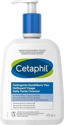 Immagine prodotto Cetaphil Daily Facial Cleanser 473ml (Salviette detergenti per il viso, 470 ml)