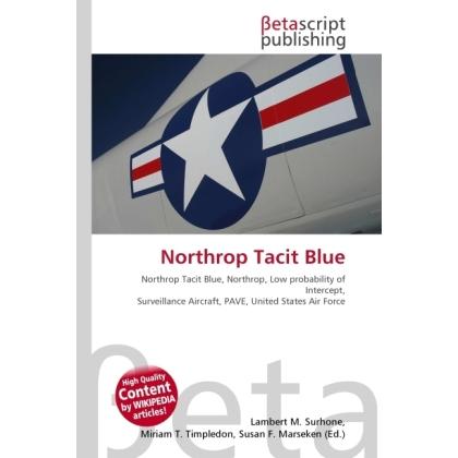 Northrop Tacit Blue, Fachbücher