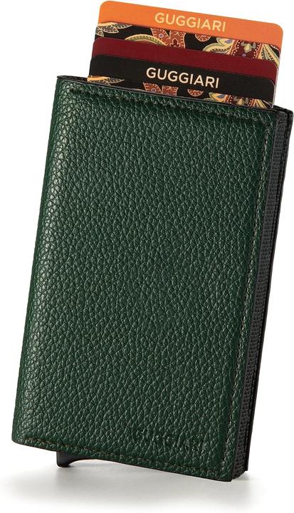 Actual product image Guggiari Kreditkartenetui mit Münzfach und RFID-Schutz