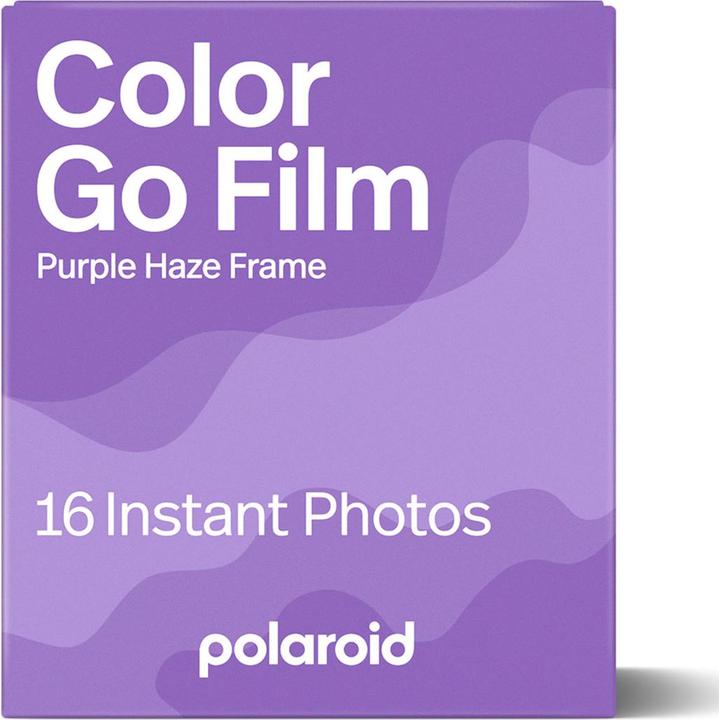 Actual product image Polaroid Color Film Go Purple Haze Frame Double Pack (Polaroid Go)