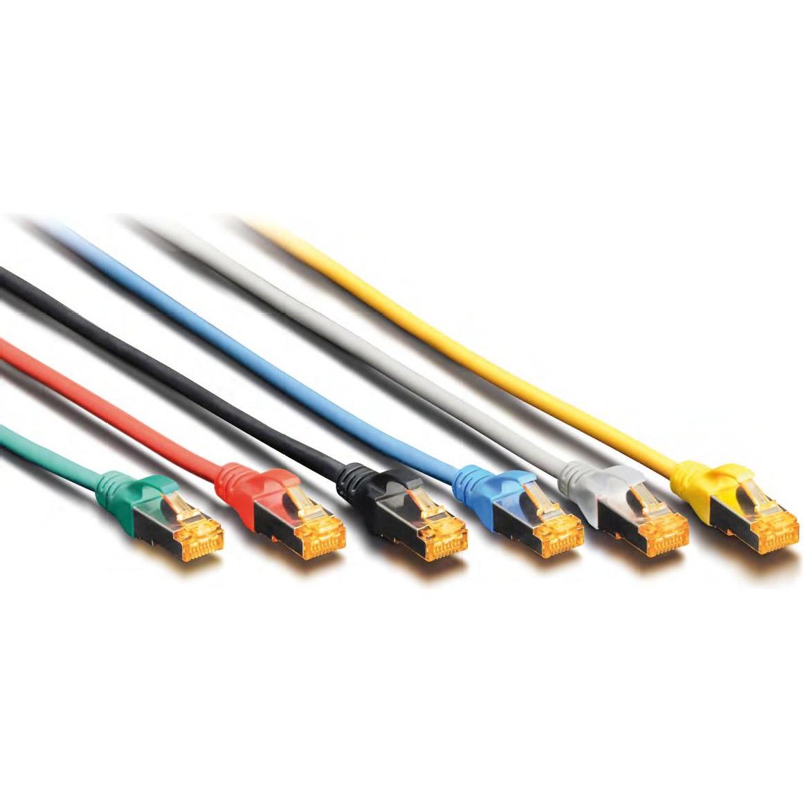 Thumbnail - Digitus CAT 6A S-FTP Patchkabel Cu LSZH AWG 26/7 Länge 7 m Farbe Rot (S/FTP, CAT6a, 7 m), Netzwerkkabel