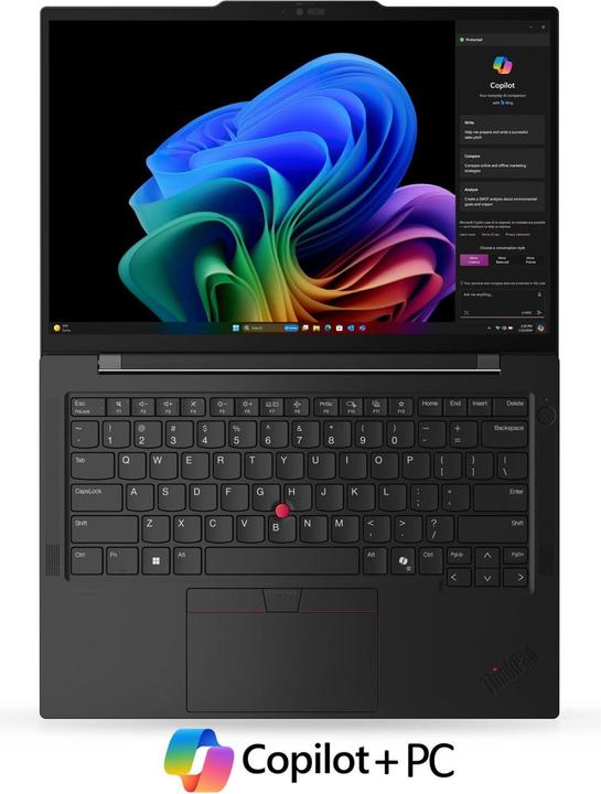 Image du produit Lenovo ThinkPad T14s Gen 6 (14", 1000 Go, 32 Go, Allemagne, Intel Core Ultra 7 265)