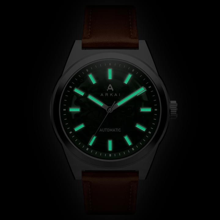 Actual product image Arkai Caron (Skeleton watch, 42 mm)