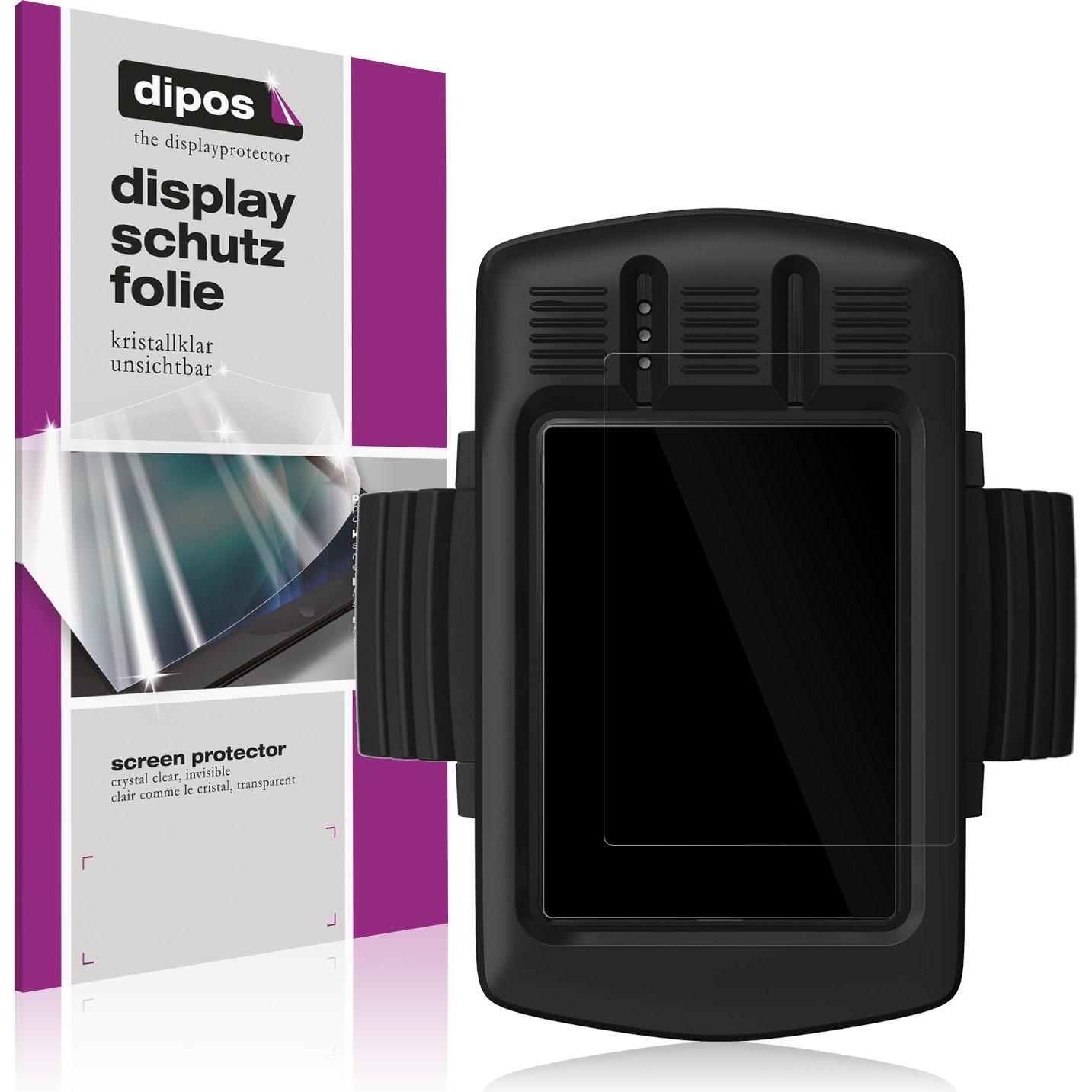Dipos Schutzfolie Klar für Suunto EON Tauchcomputer, Smartwatch Schutzfolie, Transparent