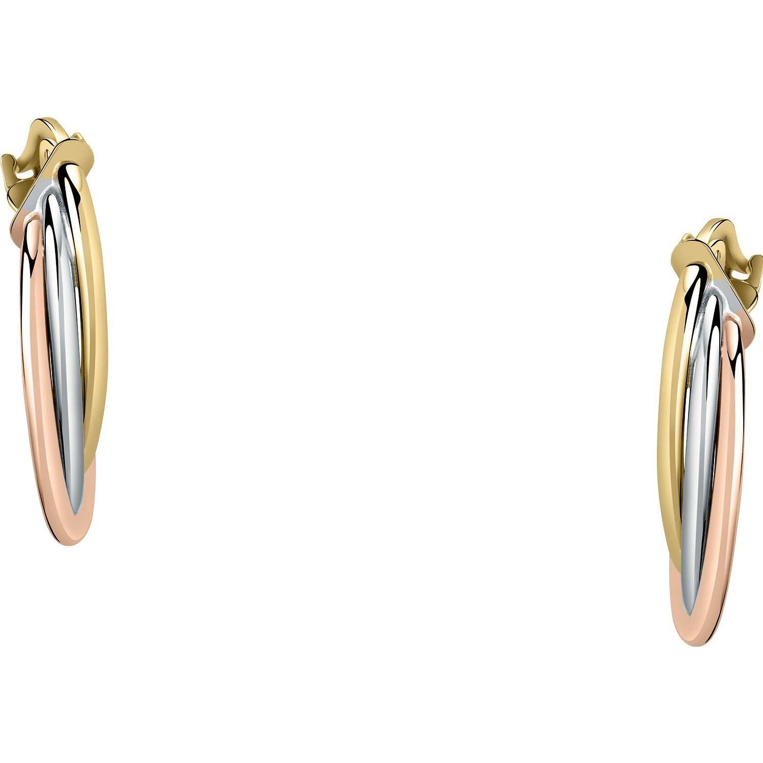 Favs, Ohrringe, Creolen, (375er Gelbgold)