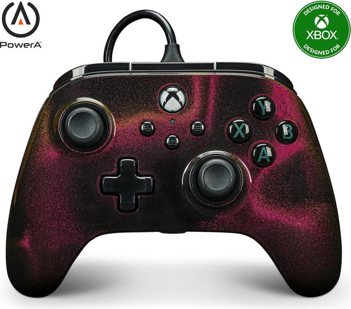 Orange, Schwarz, Violett