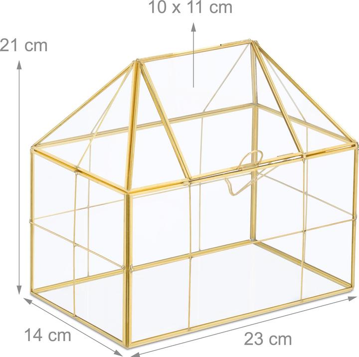 Productafbeelding Relaxdays Pflanzenterrarium