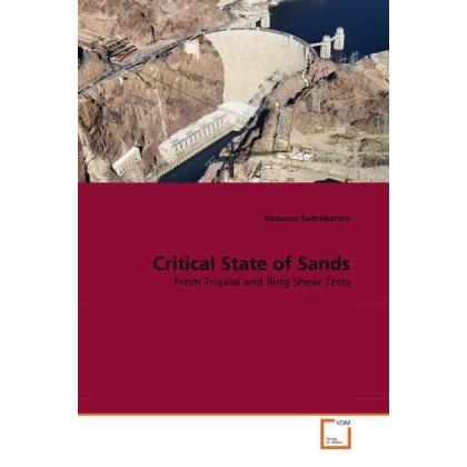 Thumbnail - Critical State of Sands, Fachbücher von Abouzar Sadrekarimi