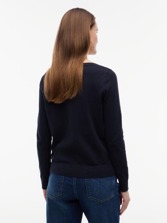 Produktbild Tommy Hilfiger Damen Pullover Co Jersey Stitch Sweater U-Boot-Ausschnitt (M)