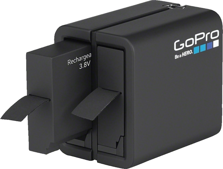 Actual product image GoPro Dual charger + battery for Hero 5 / 6 / 7 (hero 5, Hero 6, Hero 7, Hero 8)