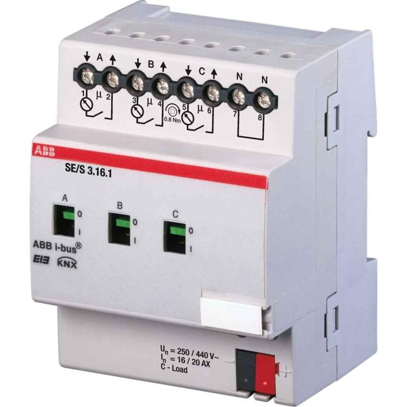 Busch-Jaeger, Aktor, Energieaktor SE/S 3.16.1 (Heizungsaktor)